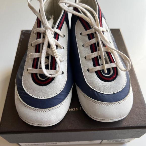 NEW with tags GUCCI shoes unisex toddler 19 size - Picture 12 of 16